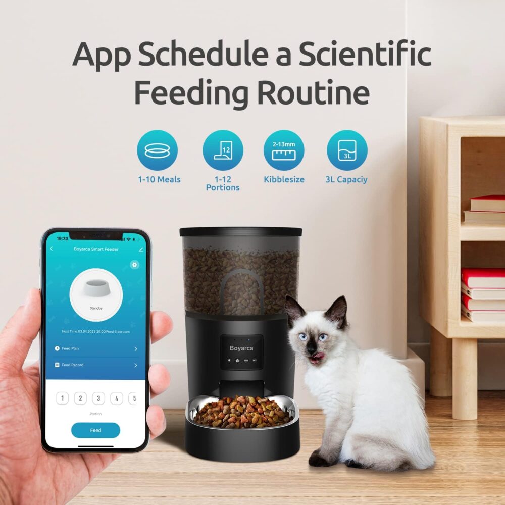 Smart Wi-Fi Electric Pet Feeder - Image 2